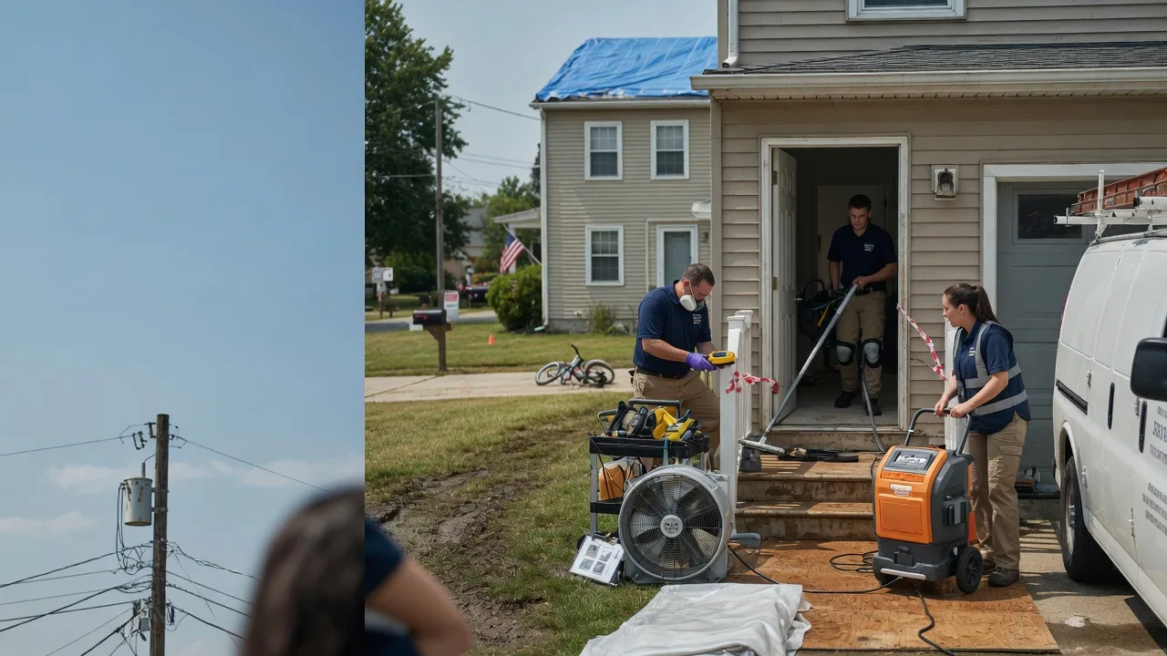 Water Damage Repair in Tariffville, CT near me